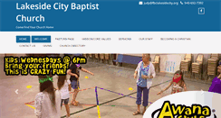 Desktop Screenshot of fbclakesidecity.org